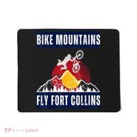 Fort Collins: Where Bikers And Mountain Meet Mousepad thumb 0