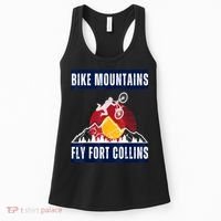 Fort Collins: Where Bikers And Mountain Meet Women's Tank Top thumb 0