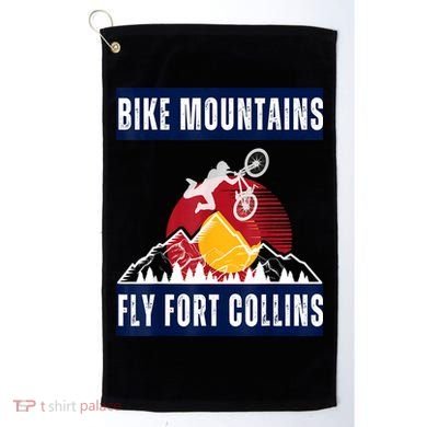 Fort Collins: Where Bikers And Mountain Meet Golf Towel