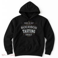 Funny Christmas Whiskey Drinking This Is My Bourbon Tasting Hoodie thumb 0