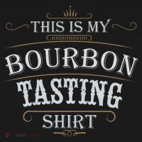 Funny Christmas Whiskey Drinking This Is My Bourbon Tasting Button thumb 1
