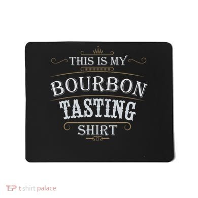 Funny Christmas Whiskey Drinking This Is My Bourbon Tasting Mousepad
