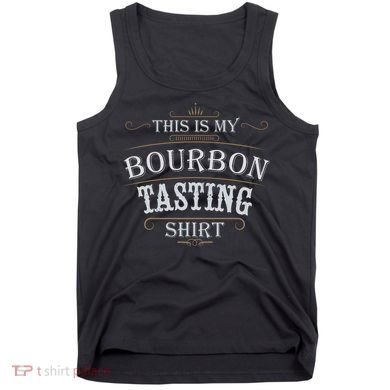 Funny Christmas Whiskey Drinking This Is My Bourbon Tasting Tank Top