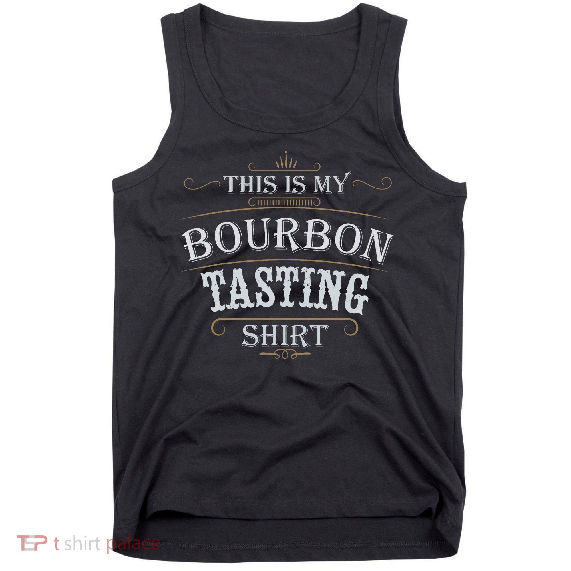 Funny Christmas Whiskey Drinking This Is My Bourbon Tasting Tank Top
