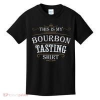 Funny Christmas Whiskey Drinking This Is My Bourbon Tasting Kids T-Shirt thumb 0