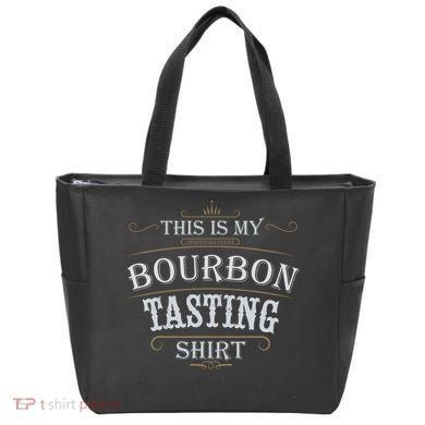 Funny Christmas Whiskey Drinking This Is My Bourbon Tasting Tote Bag