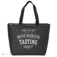 Funny Christmas Whiskey Drinking This Is My Bourbon Tasting Tote Bag thumb 0