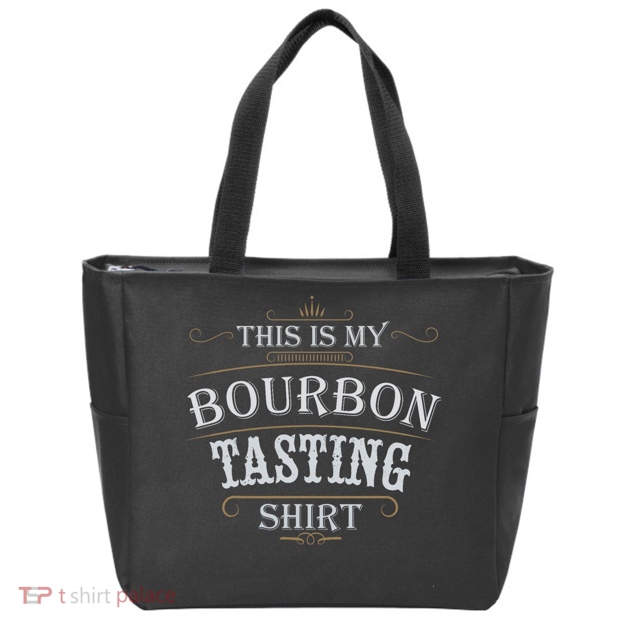 Funny Christmas Whiskey Drinking This Is My Bourbon Tasting Tote Bag