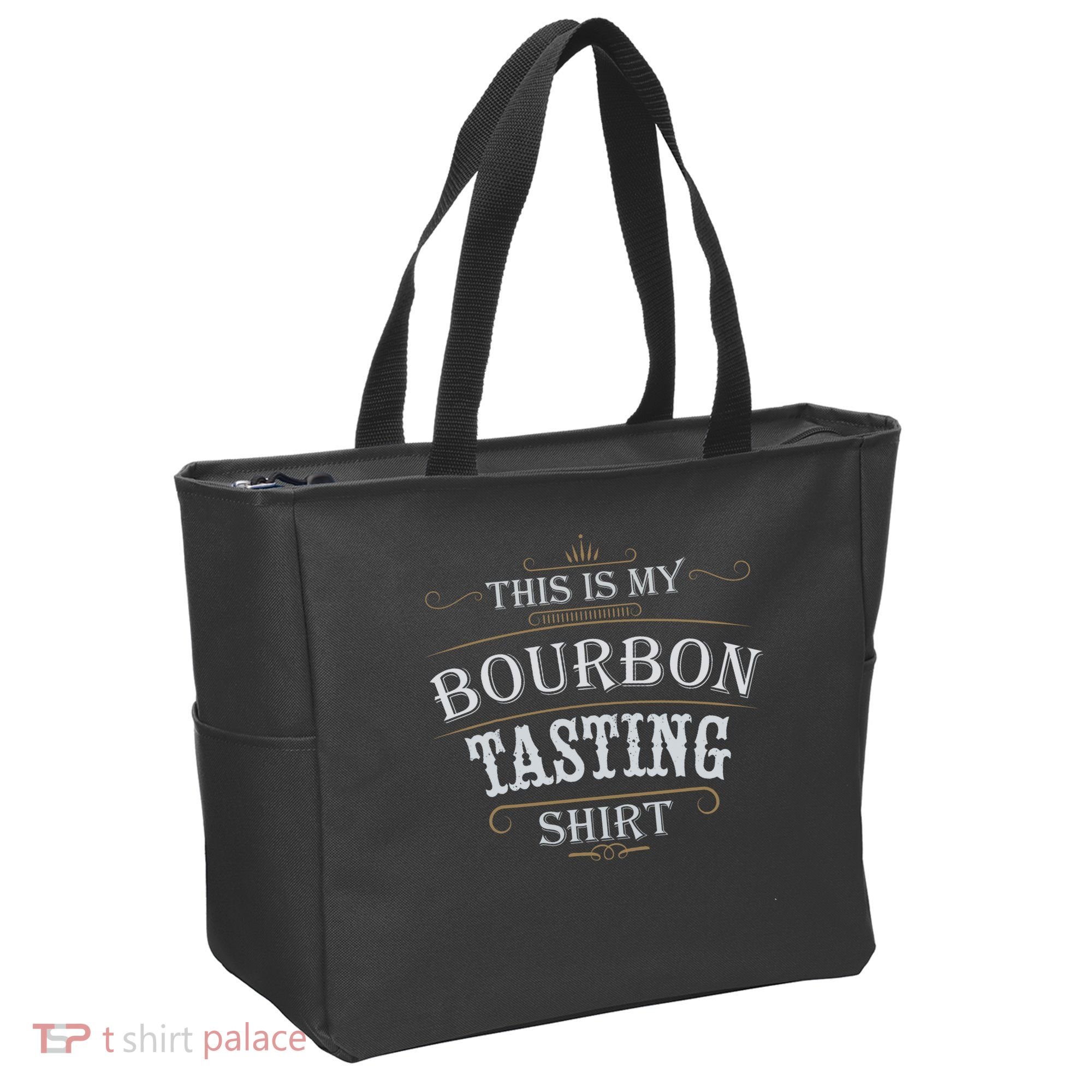 Funny Christmas Whiskey Drinking This Is My Bourbon Tasting Tote Bag