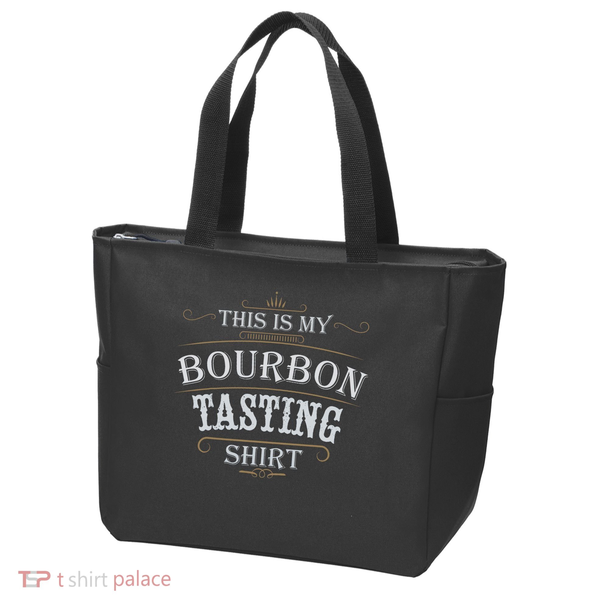 Funny Christmas Whiskey Drinking This Is My Bourbon Tasting Tote Bag