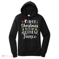 First Christmas With My Hot New Fiance Engaged Couple Xmas Women's Hoodie thumb 0