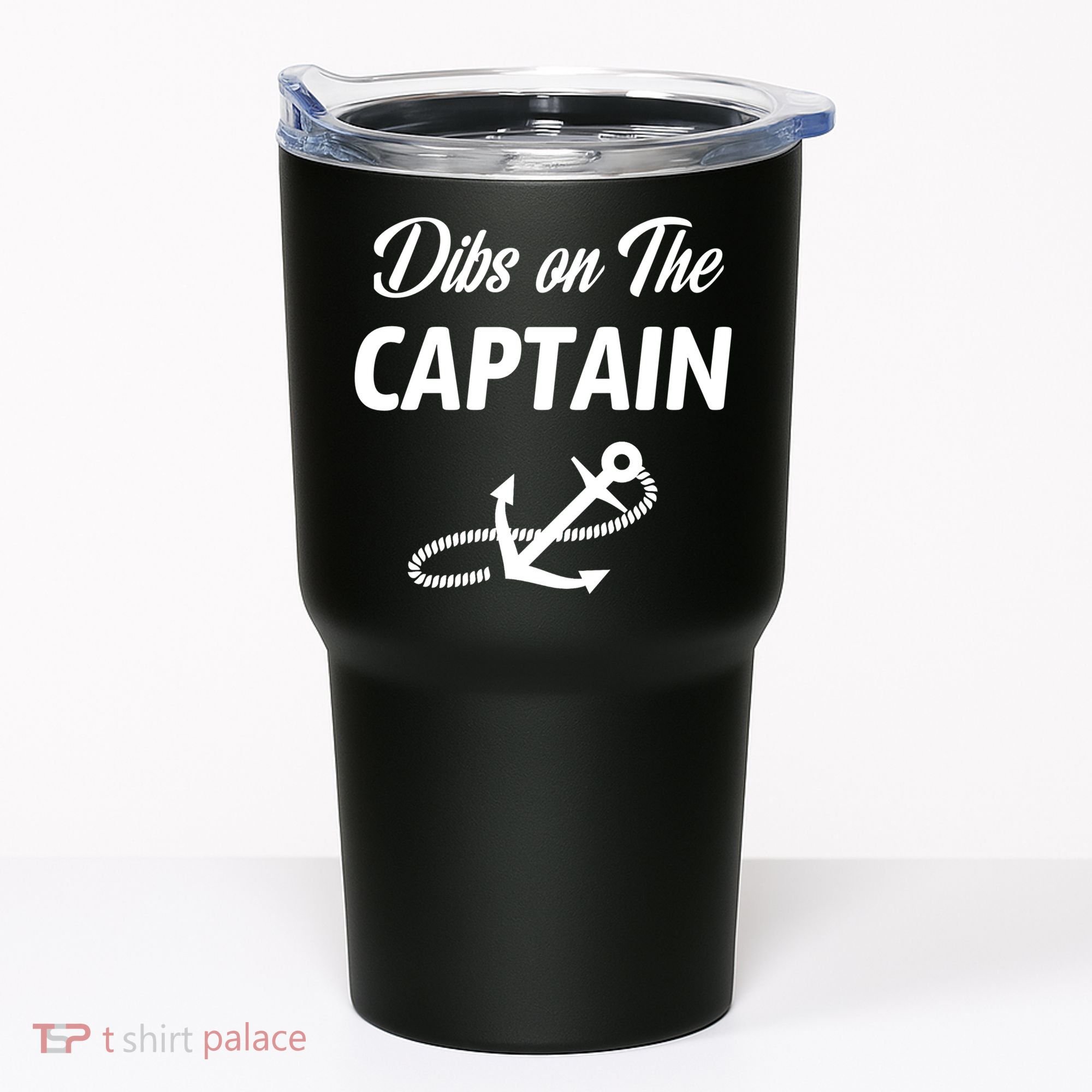 Funny Captain Wife Dibs On The Captain Tumbler