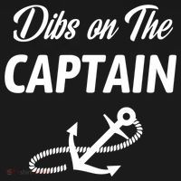 Funny Captain Wife Dibs On The Captain Mousepad thumb 1