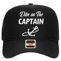 Funny Captain Wife Dibs On The Captain Hat thumb 0