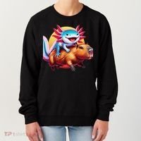 Funny Capybara Women Axolotl Lover Women's Sweatshirt thumb 0
