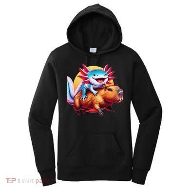 Funny Capybara Women Axolotl Lover Women's Hoodie