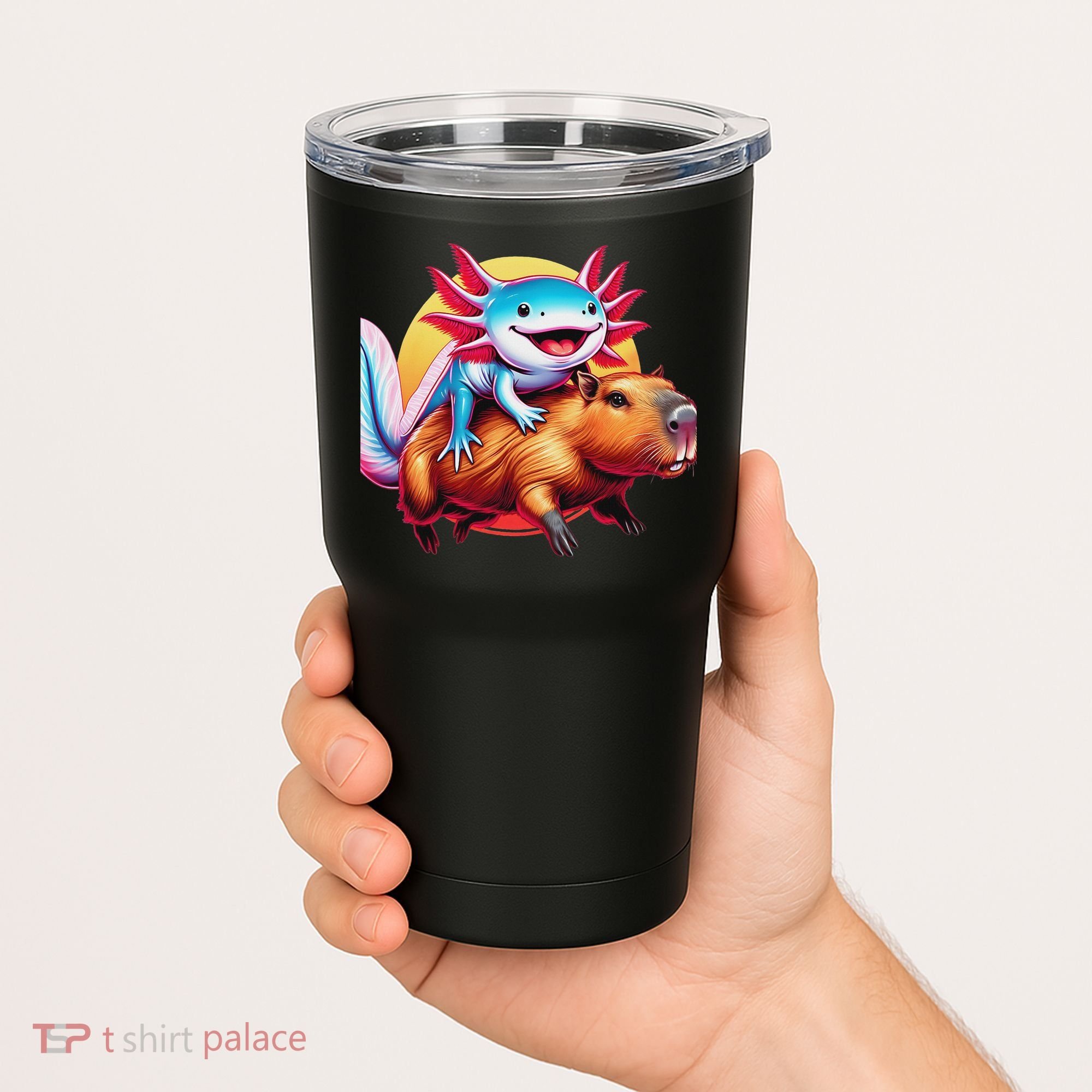 Funny Capybara Women Axolotl Lover Tumbler