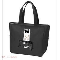 Funny Cat Wearing Sunglasses Playing Marimba Tote Bag thumb 3