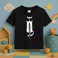 Funny Cat Wearing Sunglasses Playing Oboe Toddler T-Shirt thumb 3
