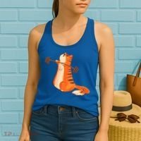 Funny Cat Weight Lifting Gift Gym Fitness Cat Lover Gift Funny Gift Women's Tank Top thumb 2