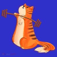 Funny Cat Weight Lifting Gift Gym Fitness Cat Lover Gift Funny Gift Women's Tank Top thumb 5