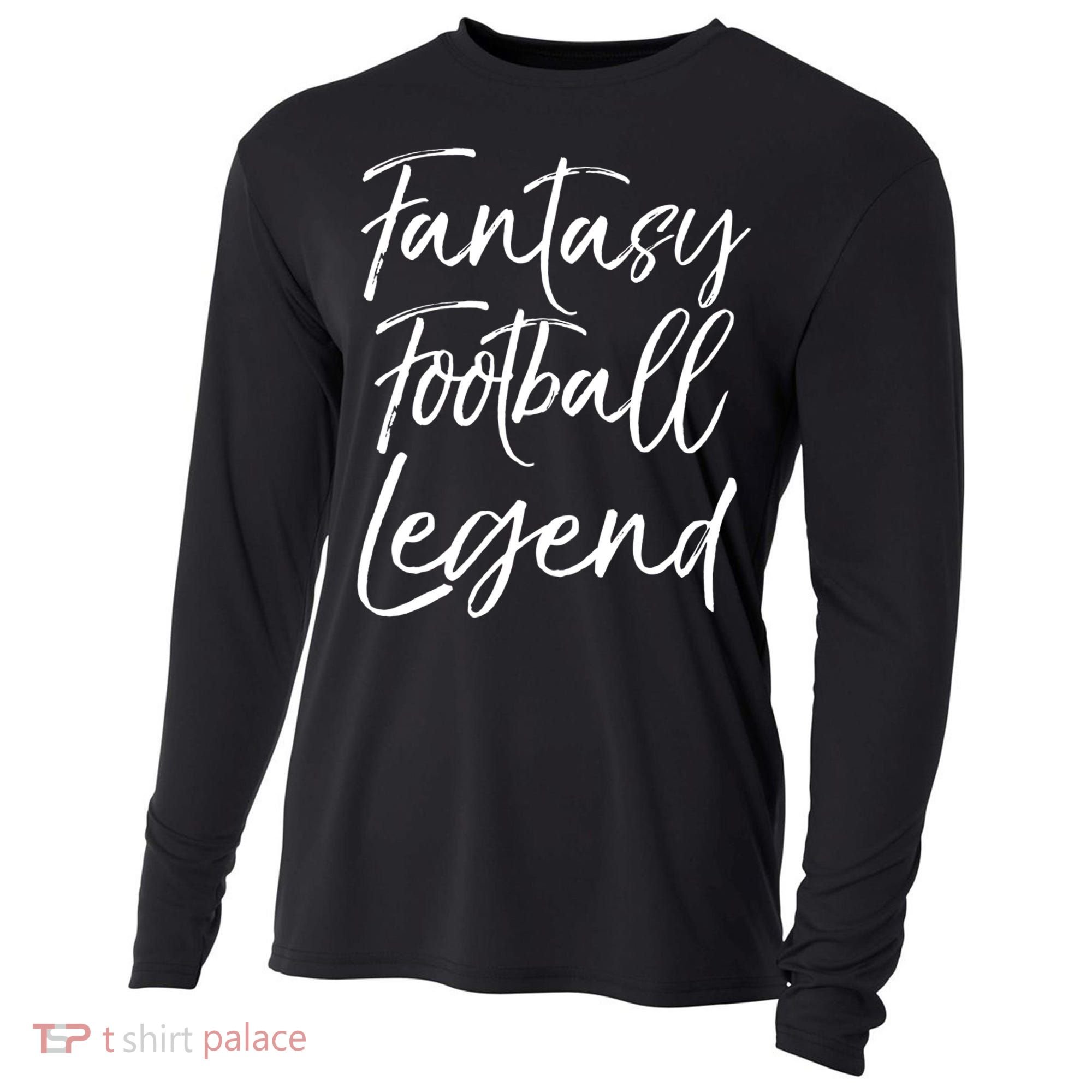 Fantasy Championship Winner Trophy Fantasy Football Legend Gift Cooling Performance Long Sleeve Crew