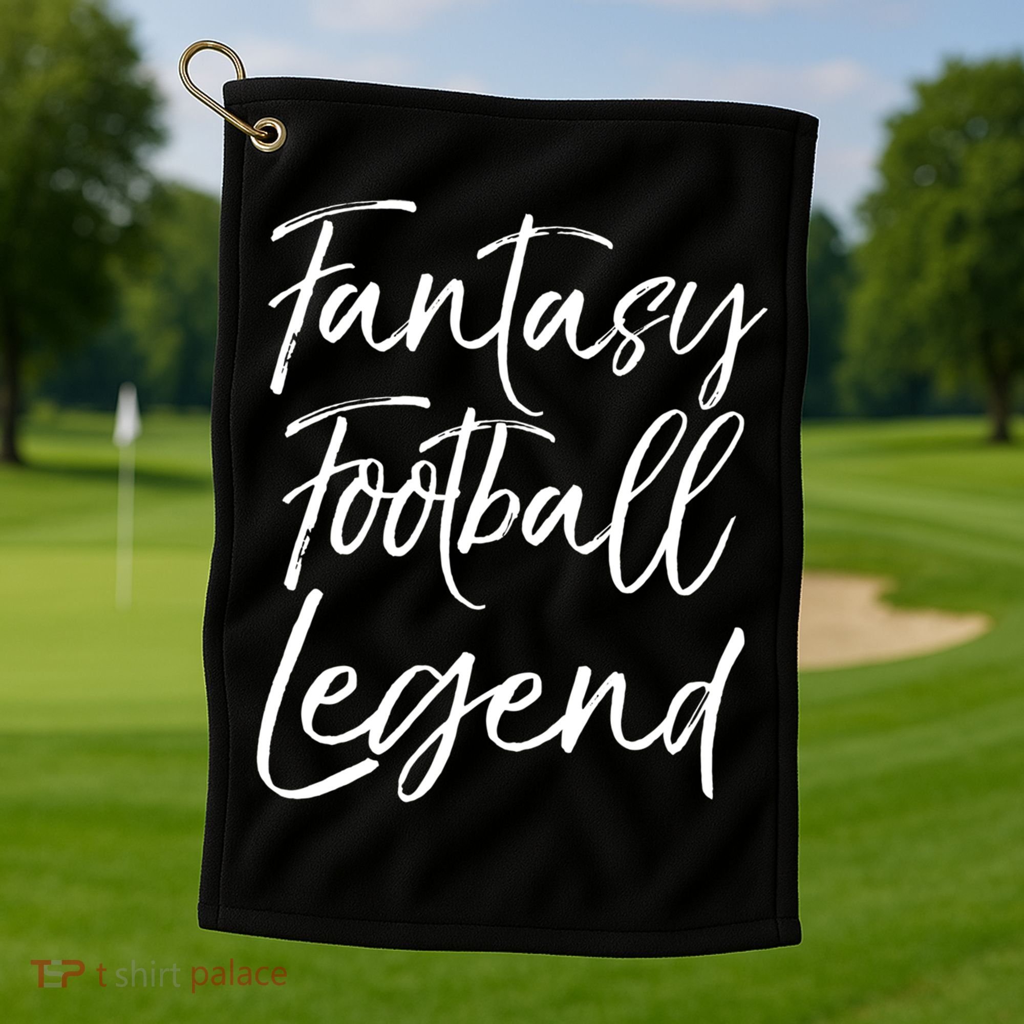 Fantasy Championship Winner Trophy Fantasy Football Legend Gift Golf Towel