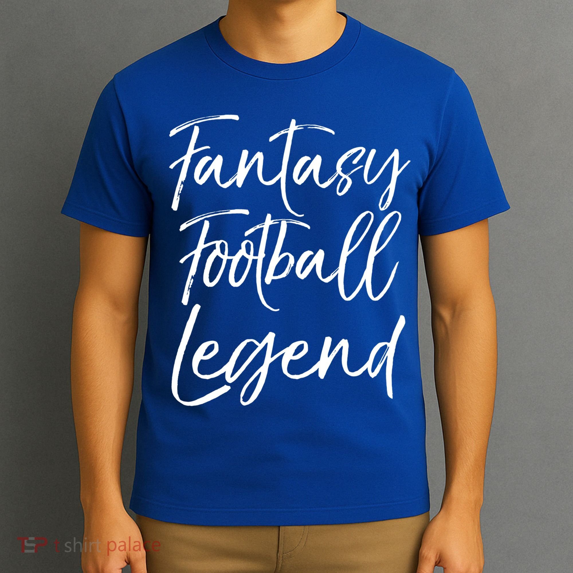 Fantasy Championship Winner Trophy Fantasy Football Legend Gift T-Shirt