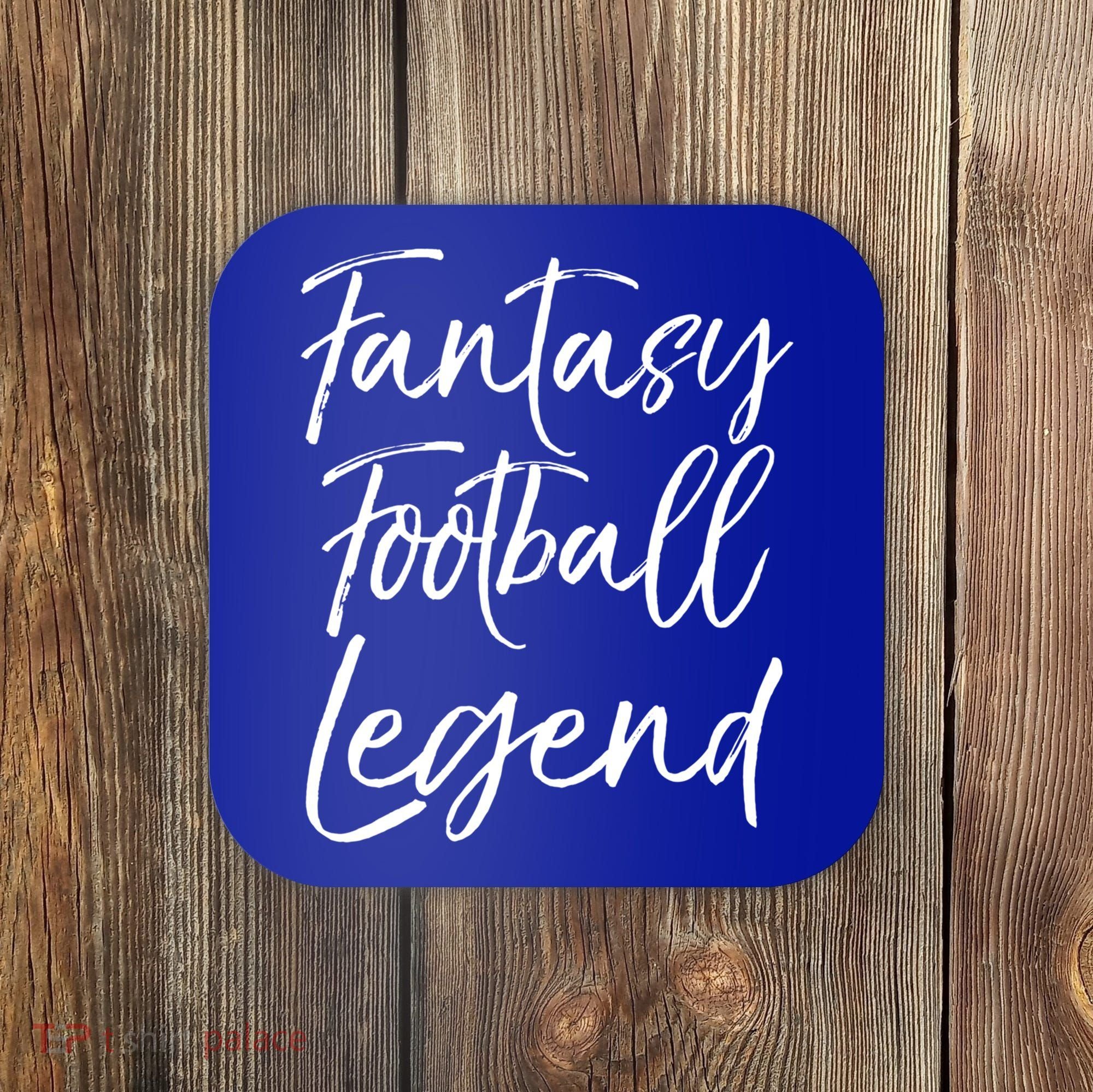 Fantasy Championship Winner Trophy Fantasy Football Legend Gift Coaster