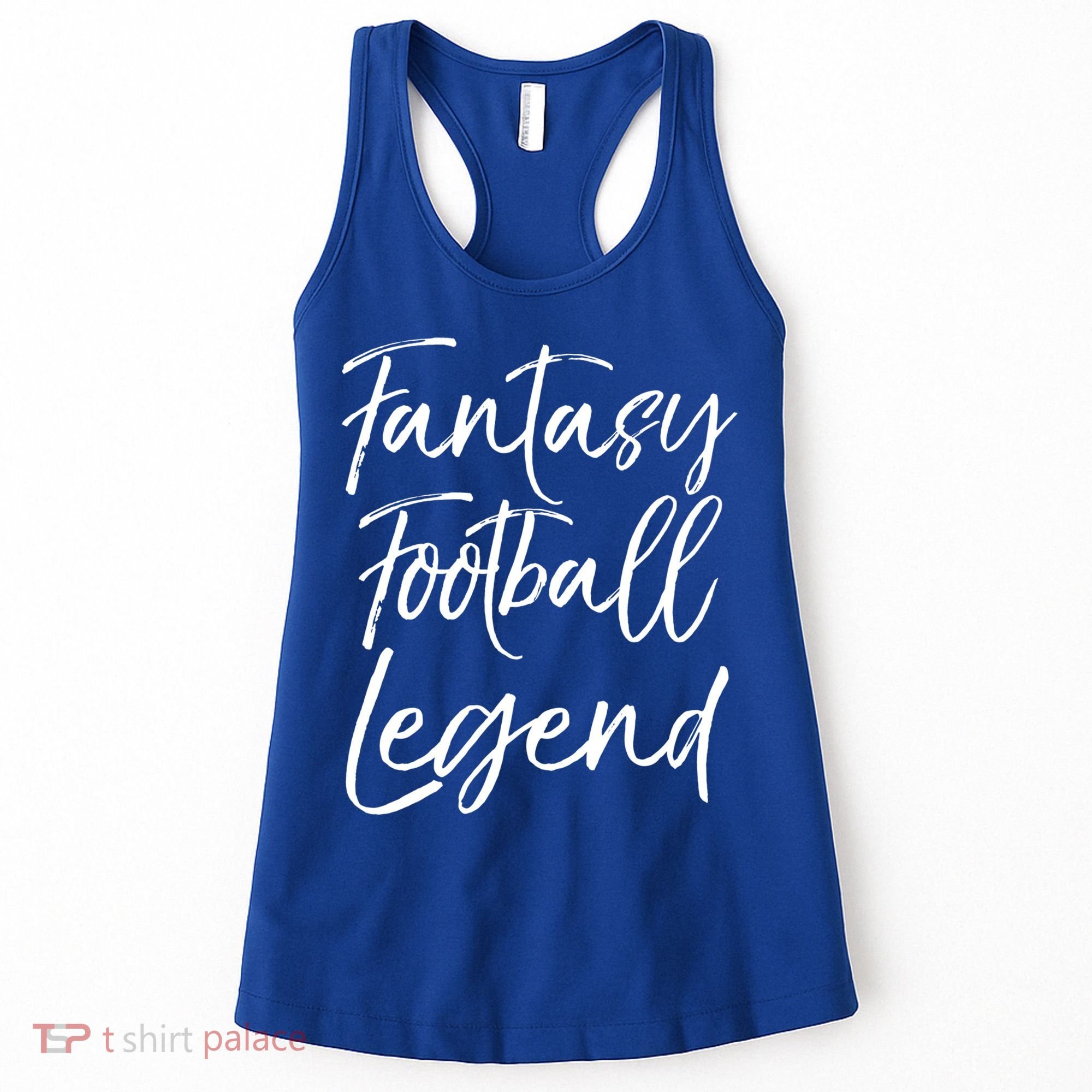 Fantasy Championship Winner Trophy Fantasy Football Legend Gift Women's Tank Top