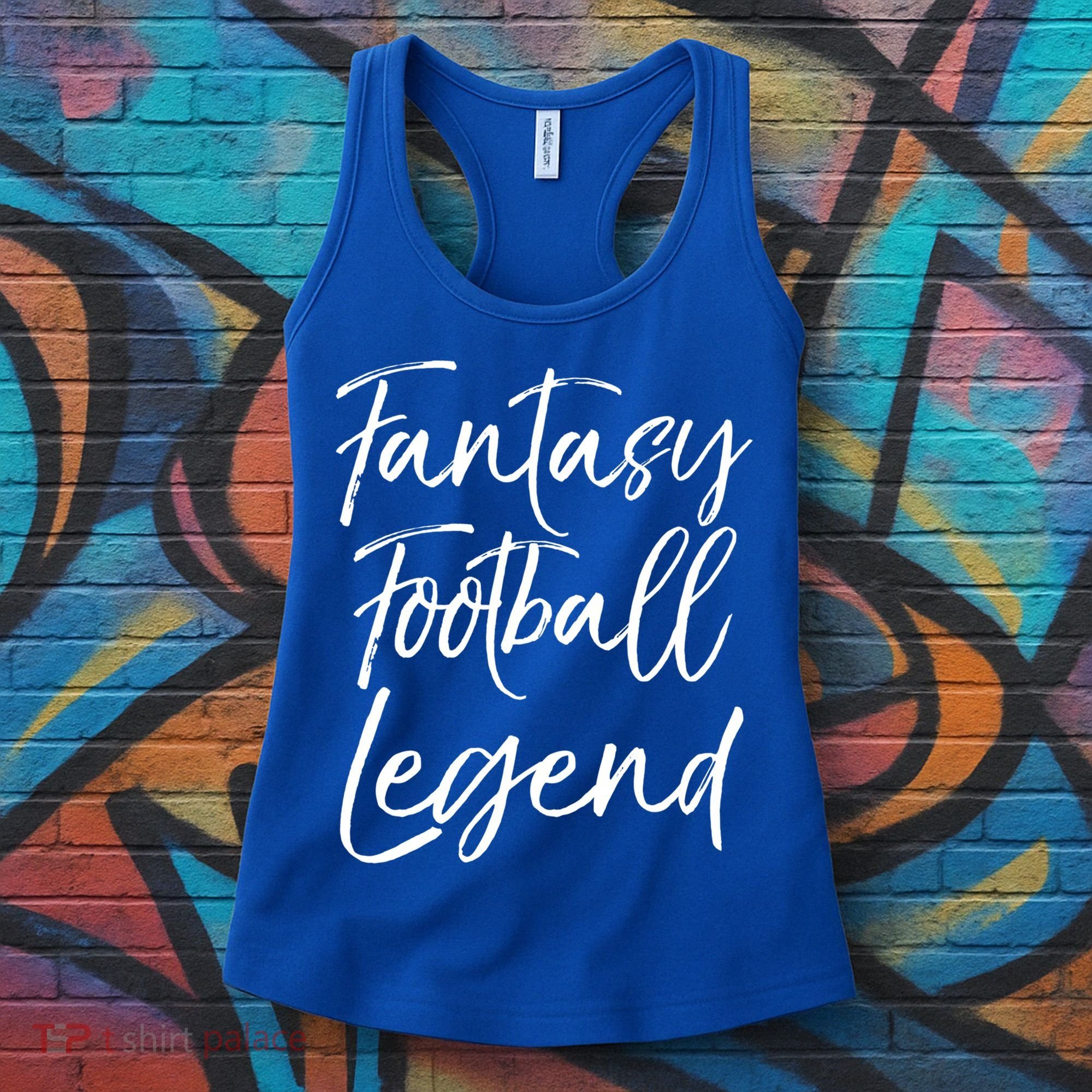 Fantasy Championship Winner Trophy Fantasy Football Legend Gift Women's Tank Top