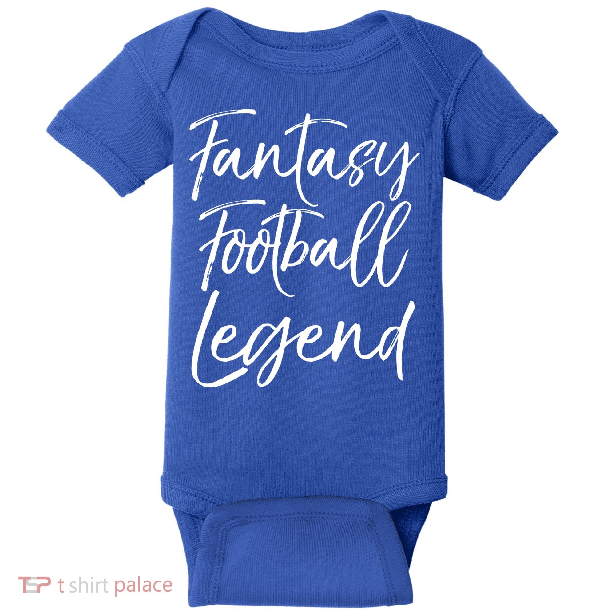 Fantasy Championship Winner Trophy Fantasy Football Legend Gift Baby Bodysuit