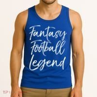 Fantasy Championship Winner Trophy Fantasy Football Legend Gift Tank Top thumb 3