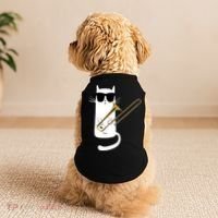 Funny Cat Wearing Sunglasses Playing Trombone Doggie Tank thumb 2