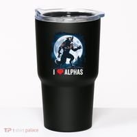 Funny Cringe Werewolf Wolf Meme I Heart Alphas I Love Alphas Tumbler thumb 0