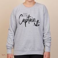 Funny Captain Wife Dibs On The Captain Women's Sweatshirt thumb 0