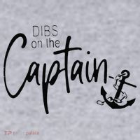 Funny Captain Wife Dibs On The Captain Women's Sweatshirt thumb 2
