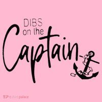 Funny Captain Wife Dibs On The Captain Coaster thumb 2