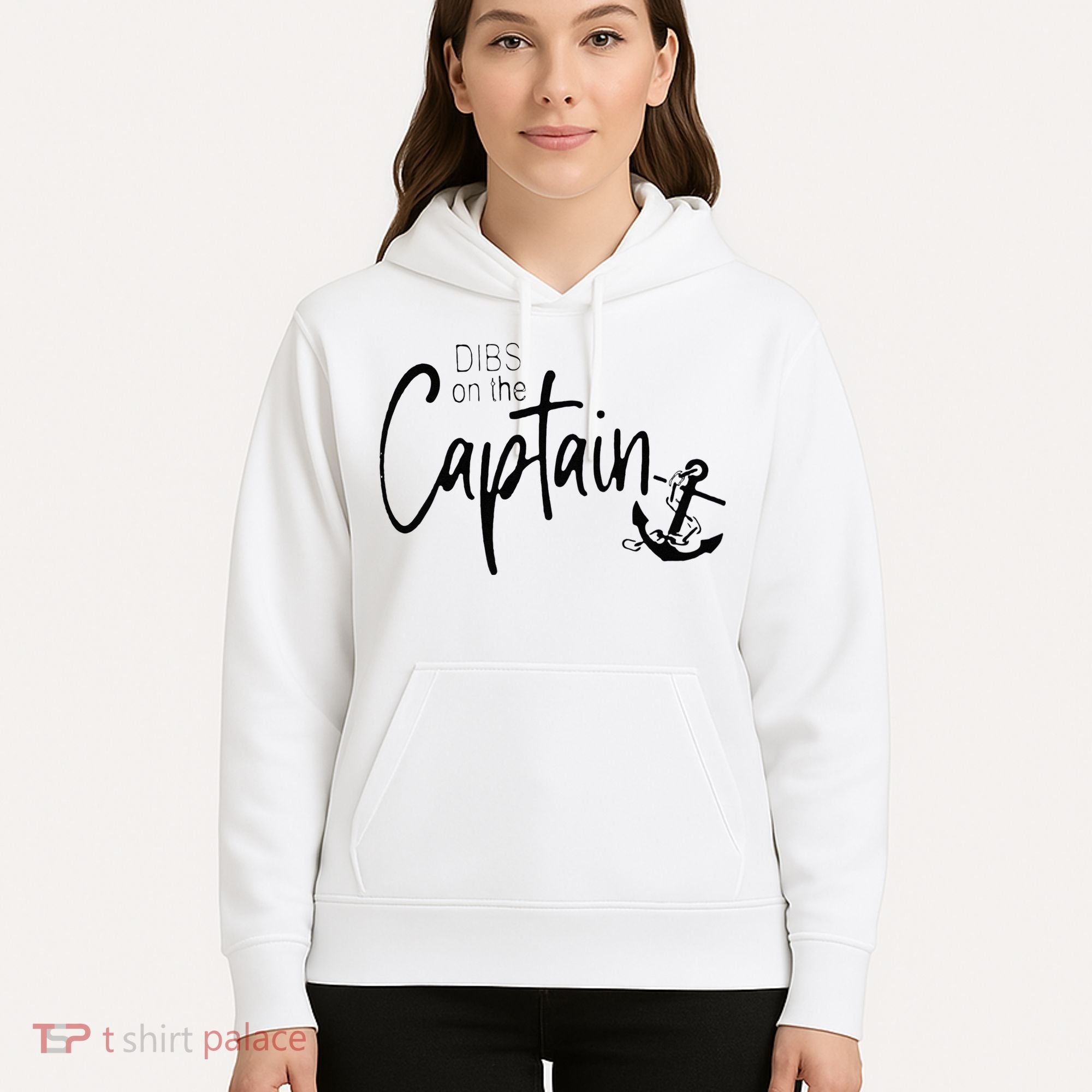 Funny Captain Wife Dibs On The Captain Hoodie
