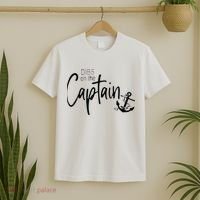 Funny Captain Wife Dibs On The Captain T-Shirt thumb 2