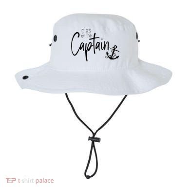 Funny Captain Wife Dibs On The Captain Bucket Hat