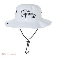 Funny Captain Wife Dibs On The Captain Bucket Hat thumb 0