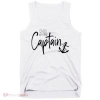 Funny Captain Wife Dibs On The Captain Tank Top thumb 0
