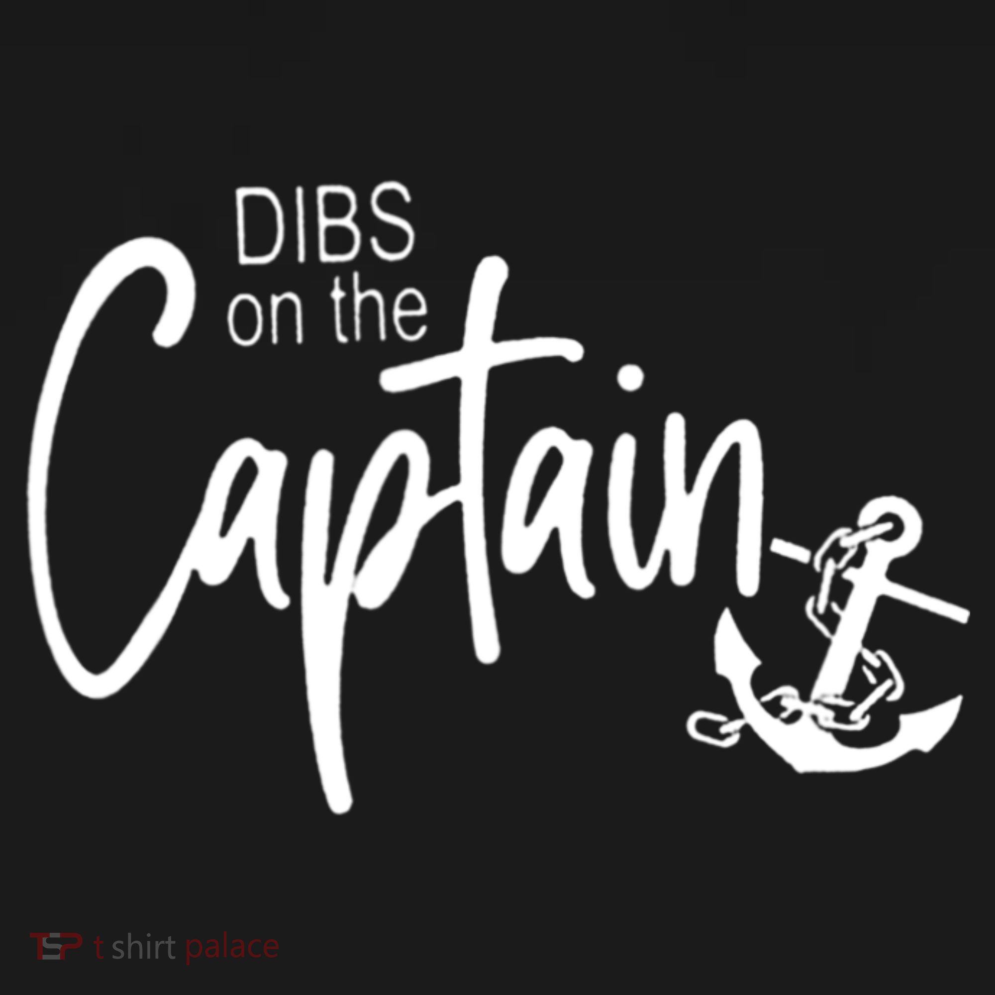 Funny Captain Wife Dibs On The Captain Doggie Tank
