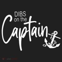 Funny Captain Wife Dibs On The Captain Beanie thumb 2