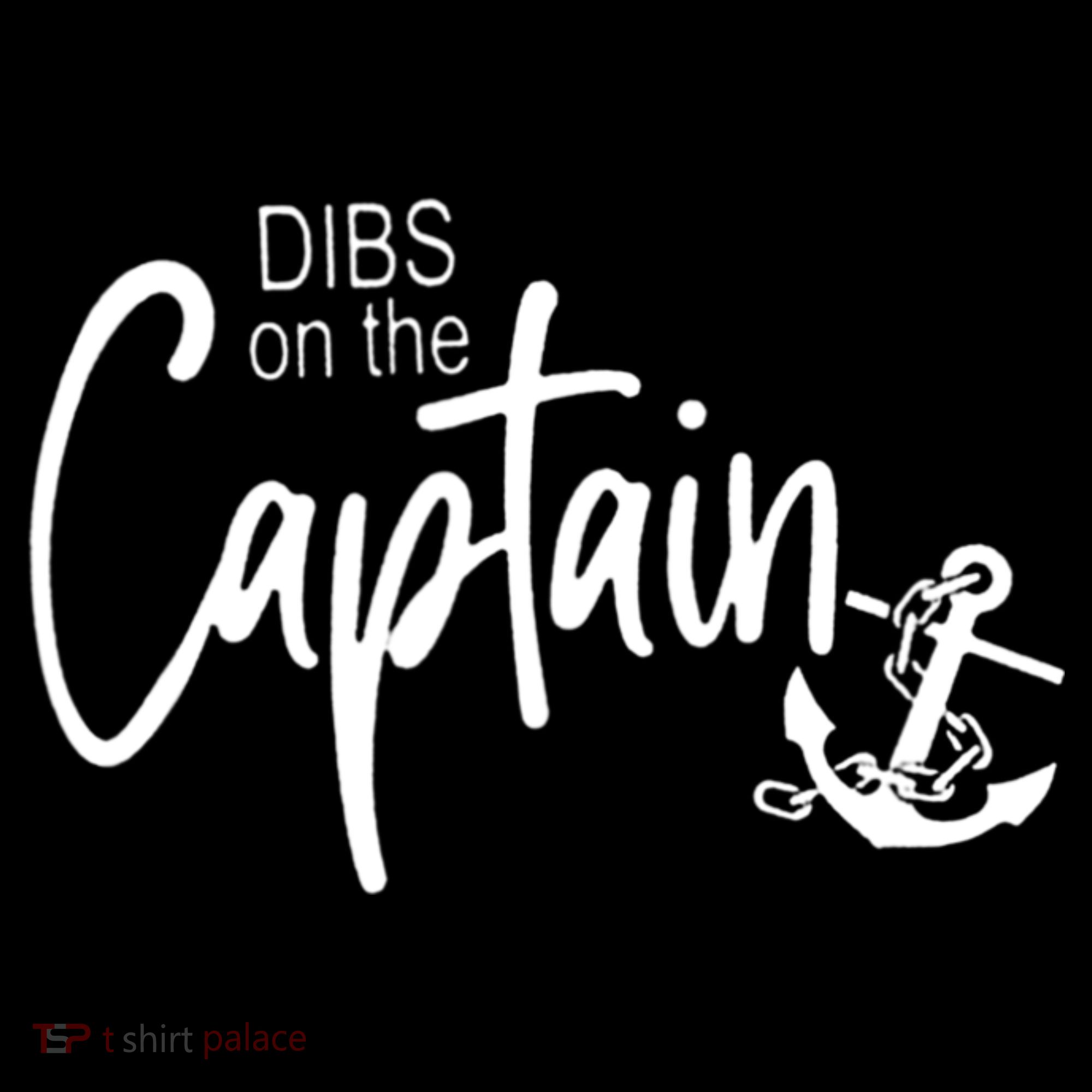 Funny Captain Wife Dibs On The Captain Women's Hoodie