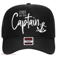 Funny Captain Wife Dibs On The Captain Hat thumb 0