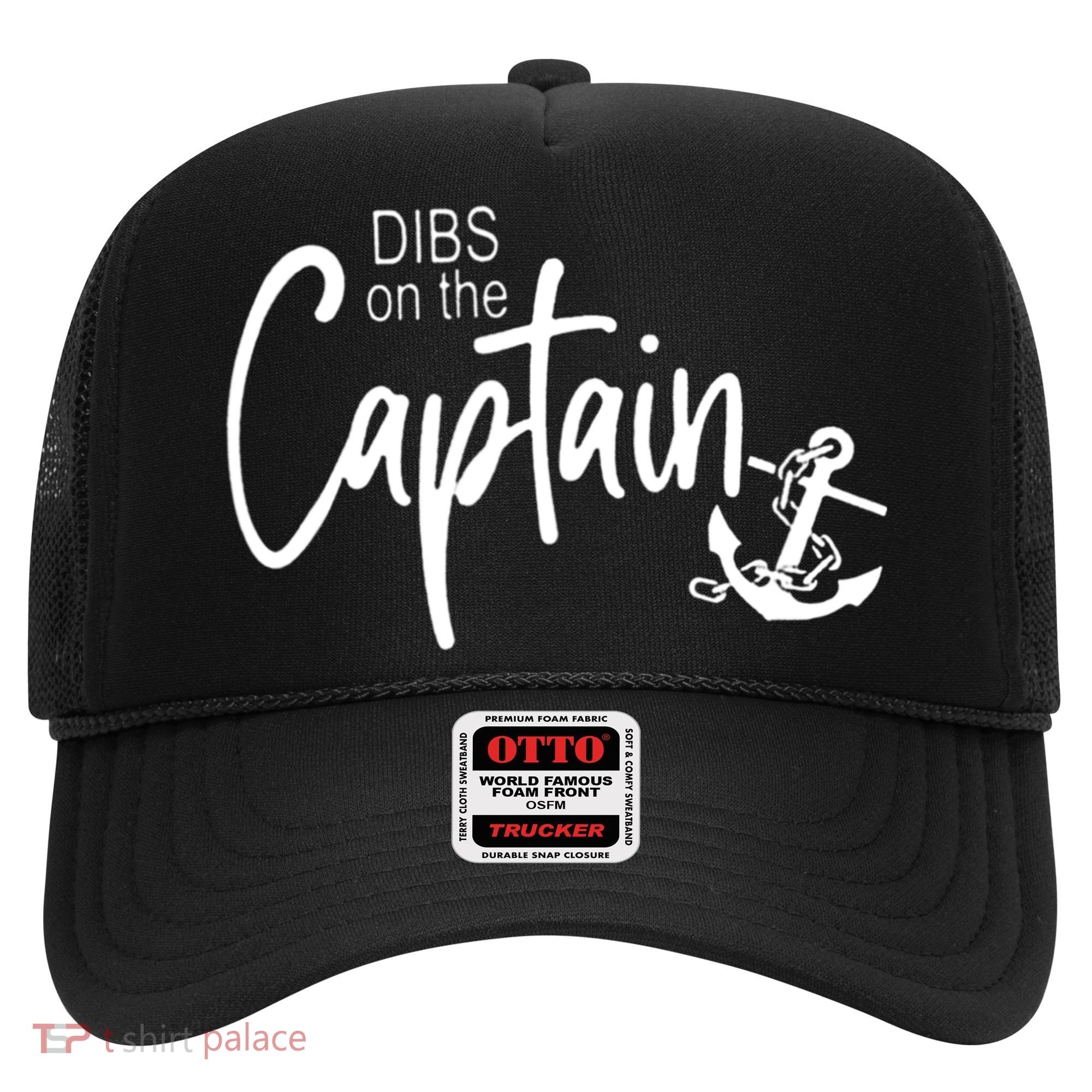Funny Captain Wife Dibs On The Captain Hat
