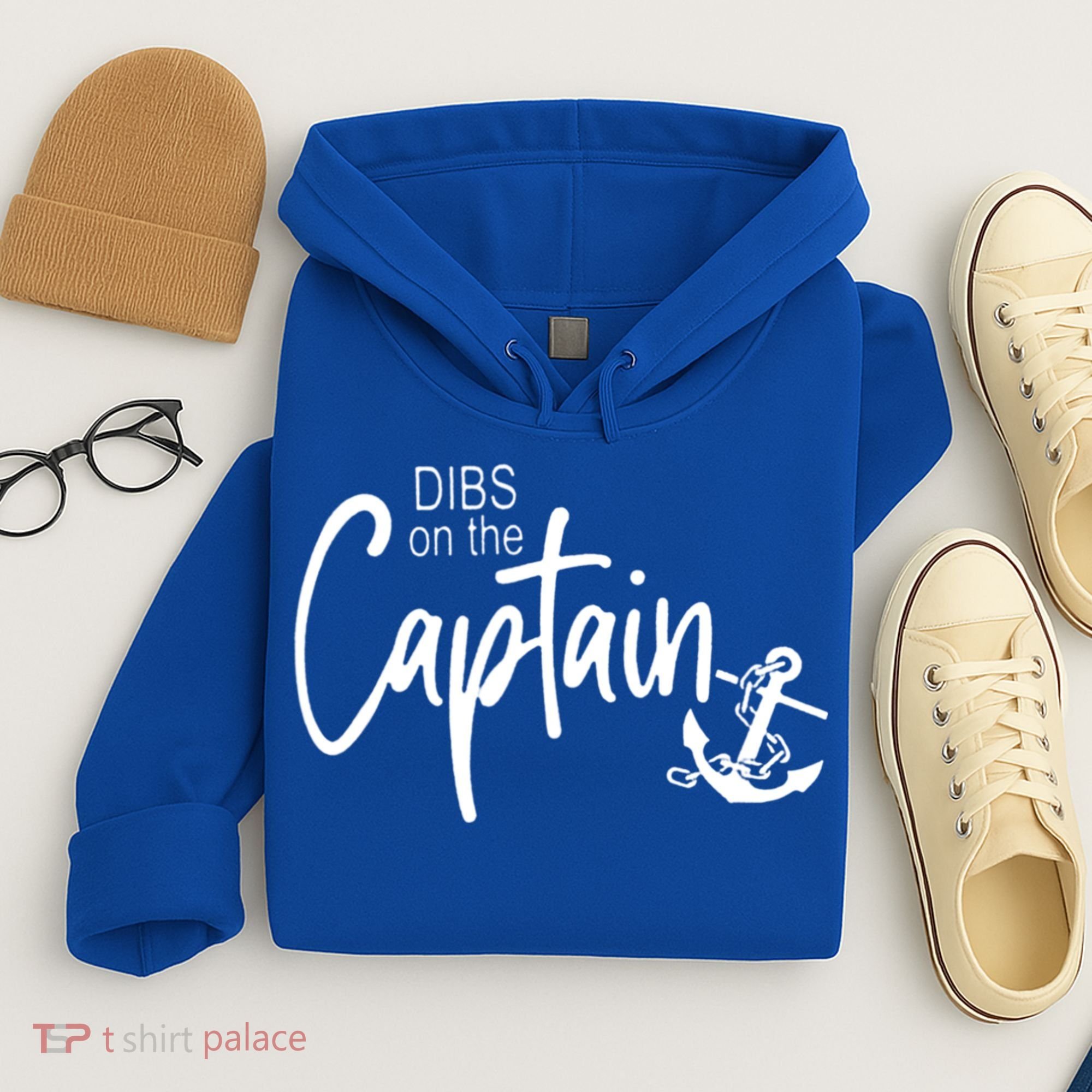 Funny Captain Wife Dibs On The Captain Hoodie