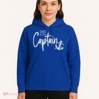 Funny Captain Wife Dibs On The Captain Hoodie thumb 5